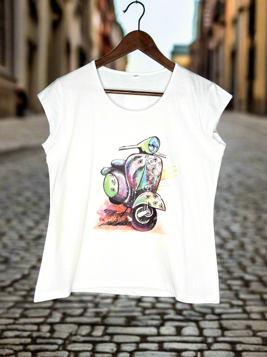 Vespa flowers white