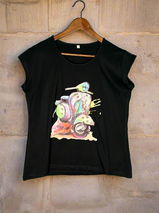 Vespa flowers black